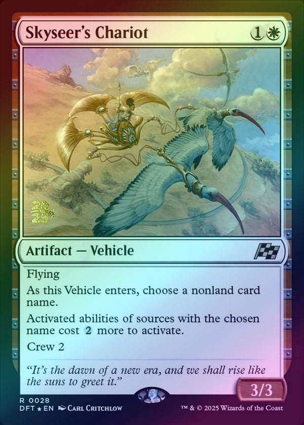 Skyseer's Chariot - Prerelease Promo (Foil) (PDFT)