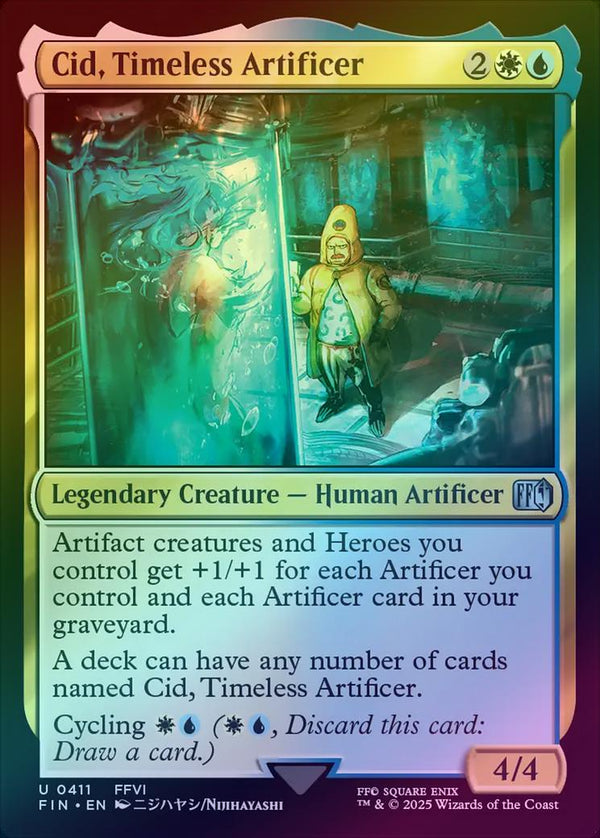 Cid, Timeless Artificer (411) (Foil) (FIN)