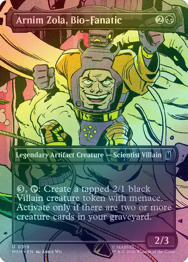 Arnim Zola, Bio-Fanatic - Borderless Scene (Foil) (MSH) (Pre-Order)