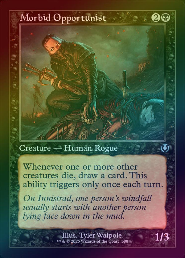 Morbid Opportunist - Retro Frame (Foil) (INR)