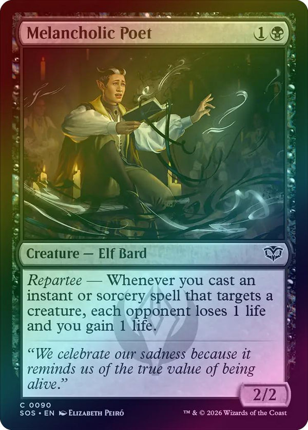 Melancholic Poet (Foil) (SOS)