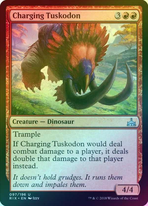 Charging Tuskodon (Foil) (RIX)