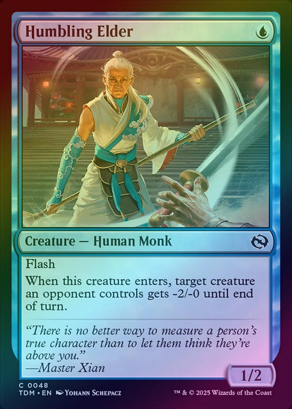 Humbling Elder (Foil) (TDM)