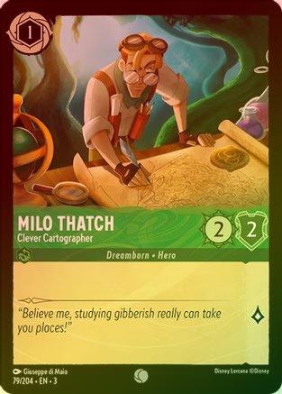 Milo Thatch (Clever Cartographer) - 79/204 - Common (Foil)