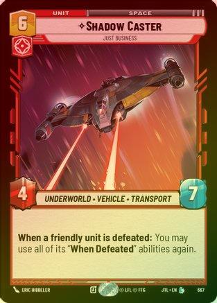 Shadow Caster - Just Business - 667 - Legendary (Foil)