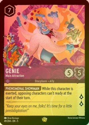 Genie (Main Attraction) - 49/204 - Legendary (Foil)