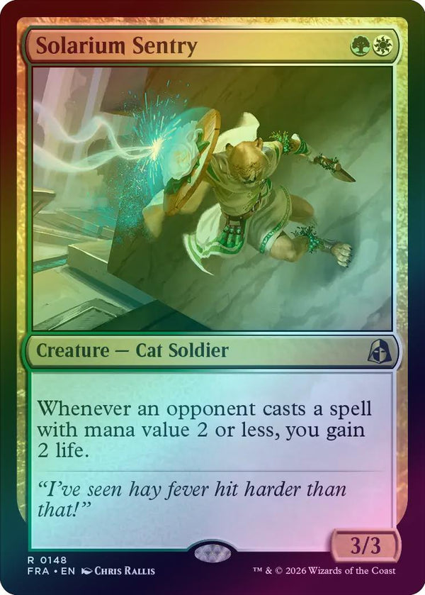 Solarium Sentry (Foil) (FRA) (Pre-Order)
