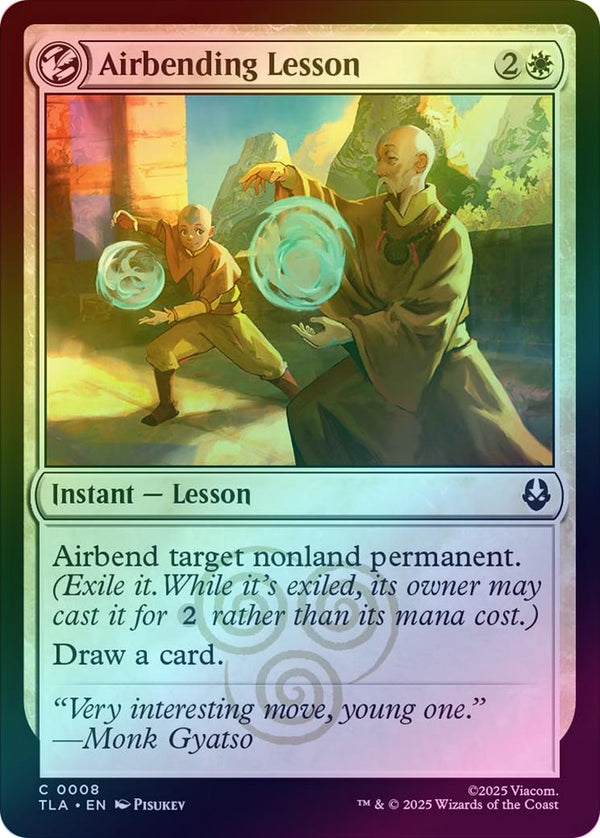 Airbending Lesson (Foil) (TLA)