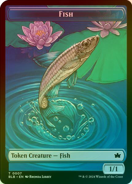 Fish // Warren Warleader Token (Foil) (TBLB)