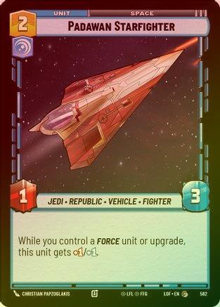 Padawan Starfighter - 562 - Common (Foil)