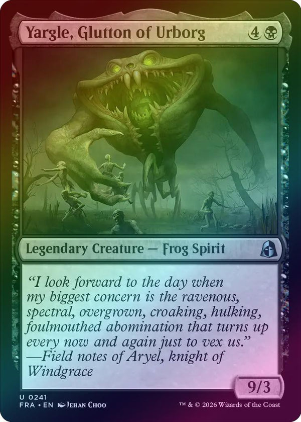 Yargle, Glutton of Urborg (Foil) (FRA)