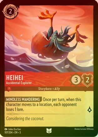 HeiHei (Accidental Explorer) - 107/204 - Uncommon (Foil)