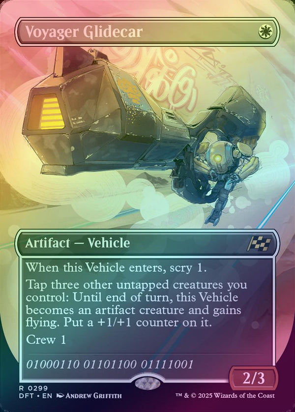 Voyager Glidecar - Borderless Revved Up (Foil) (DFT)
