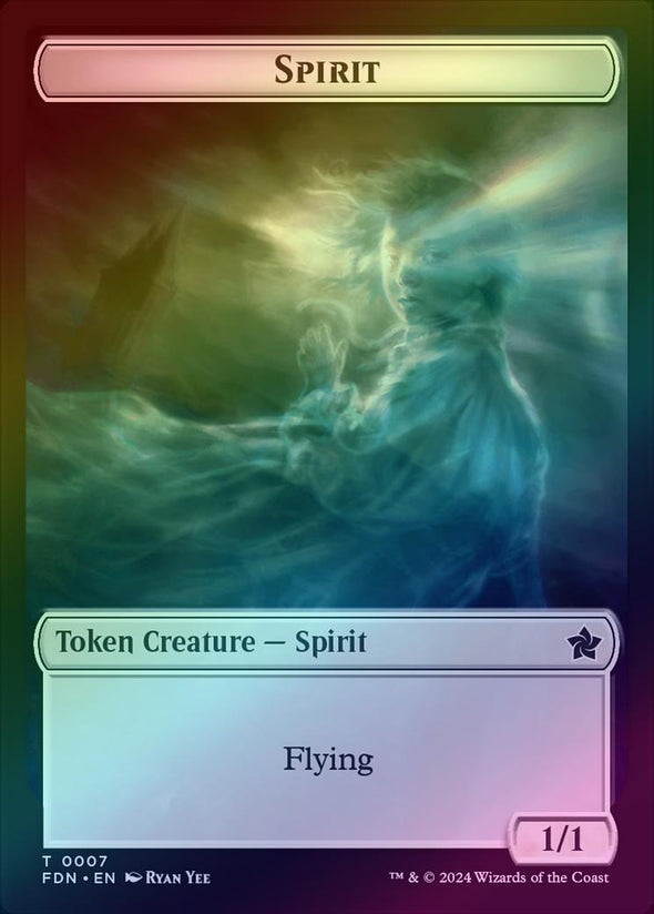 Spirit (07) // Cat Token (01) (Foil) (TFDN)