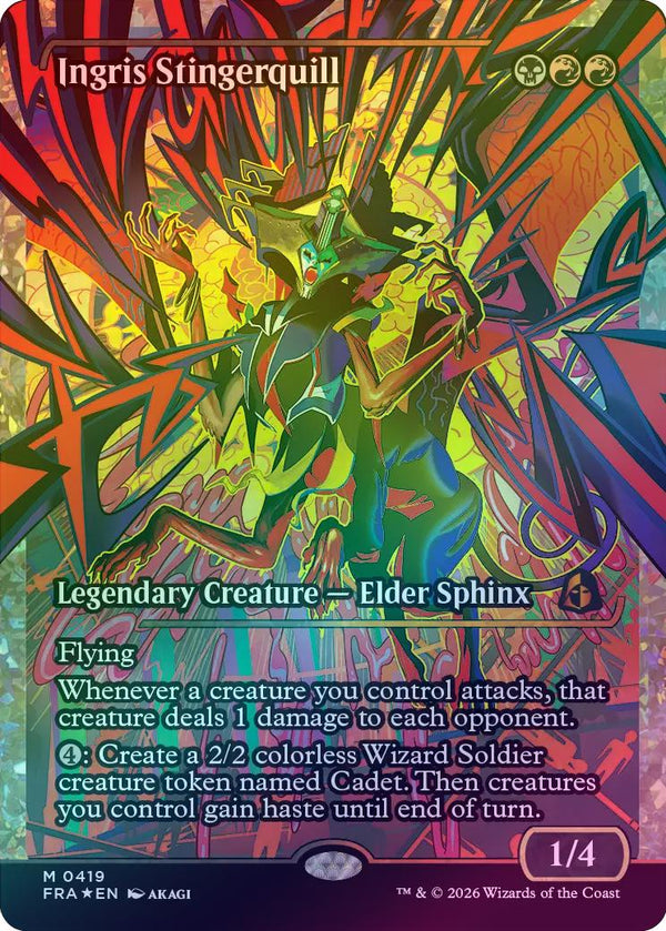 Ingris Stingerquill - Japan Showcase (Fracture Foil) (FRA)