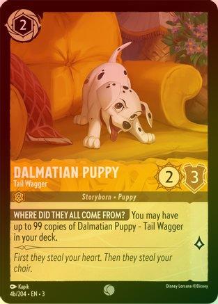 Dalmatian Puppy (Tail Wagger) - 4b/204 - Common (Foil)