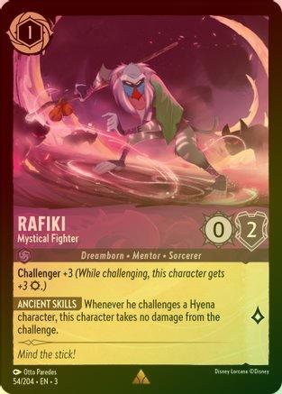 Rafiki (Mystical Fighter) - 54//204 - Rare (Foil)