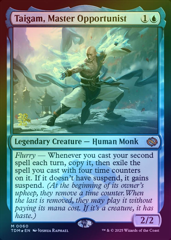 Taigam, Master Opportunist - Prerelease Promo (Foil) (PTDM)