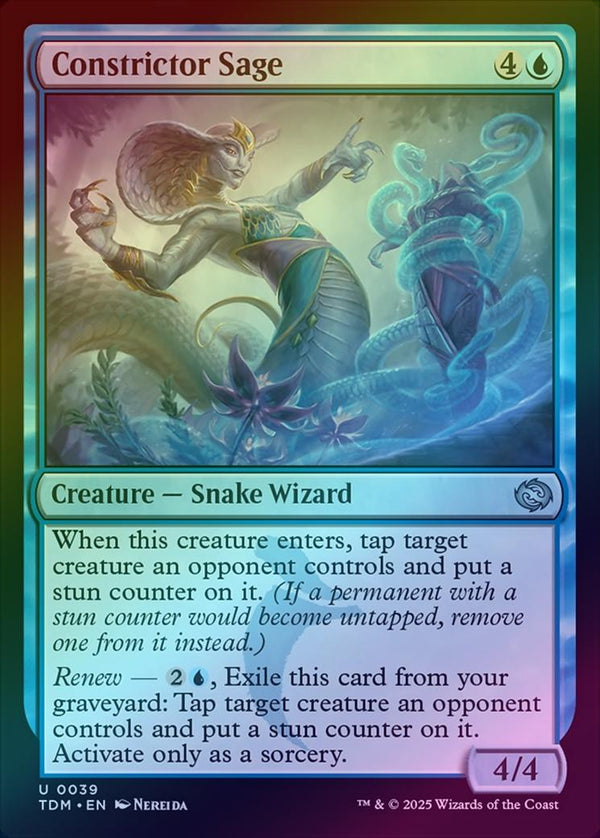 Constrictor Sage (Foil) (TDM)