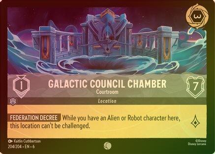 Galactic Council Chamber (Courtroom) - 204/204 - Common (Foil)