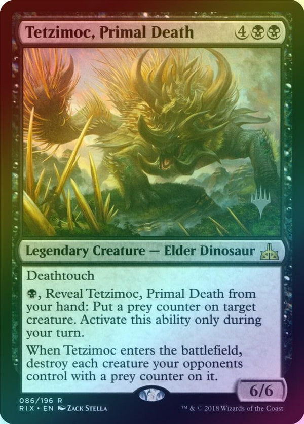 Tetzimoc, Primal Death - Promo Pack (Foil) (PRIX)