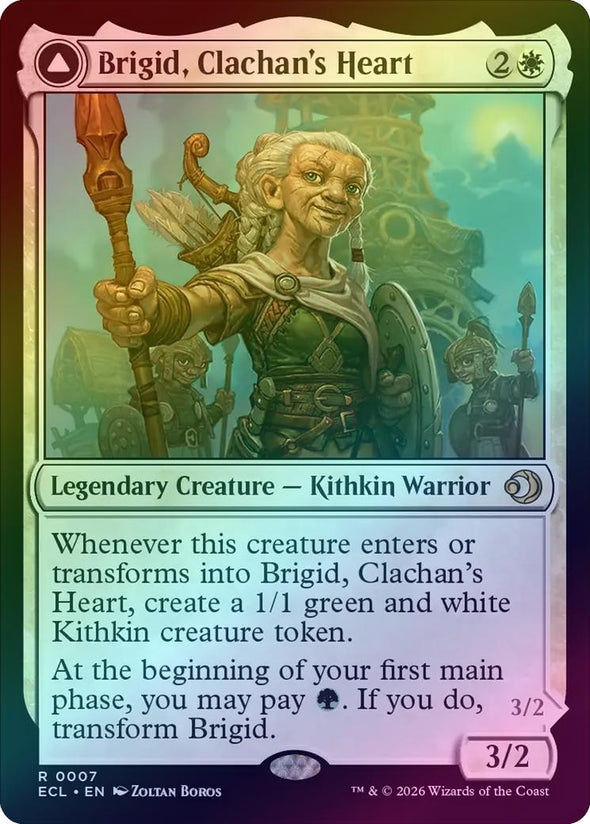 Brigid, Clachan's Heart // Brigid, Doun's Mind (Foil) (ECL)