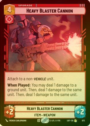 Heavy Blaster Cannon - 673 - Rare (Foil)