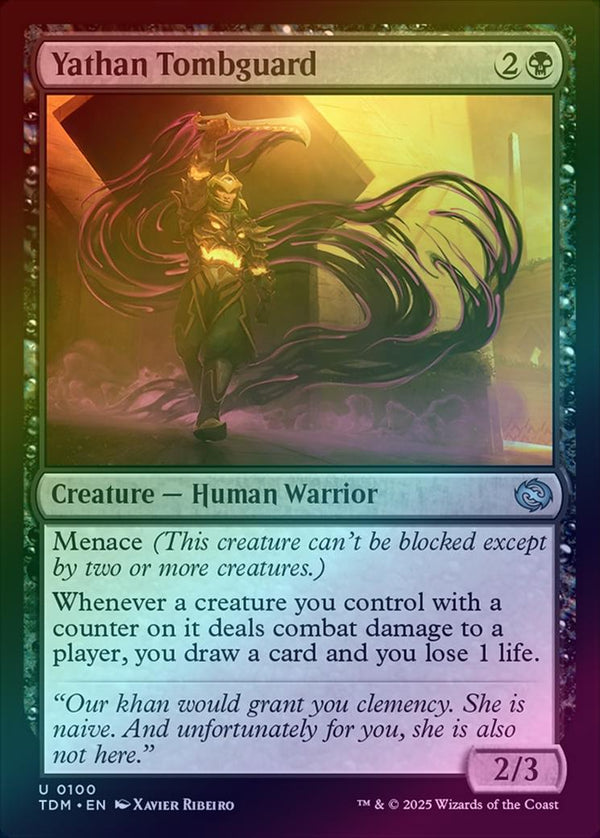 Yathan Tombguard (Foil) (TDM)