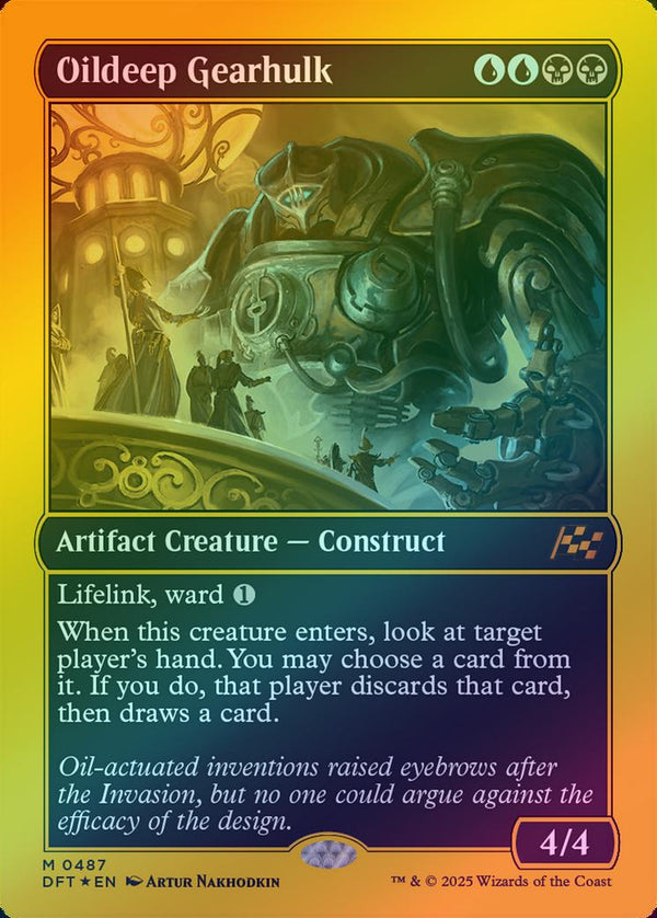 Oildeep Gearhulk (First-Place Foil) (DFT)