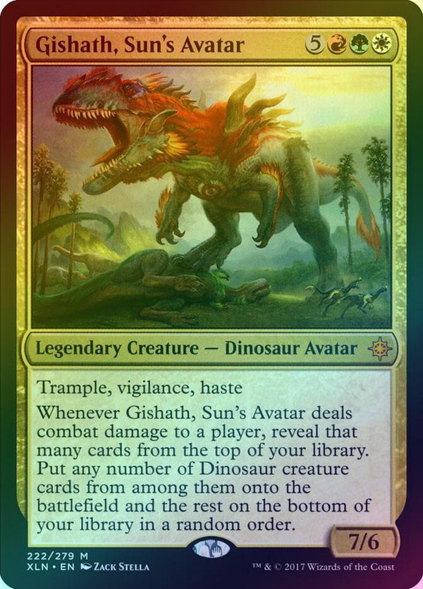 Gishath, Sun's Avatar (Foil) (XLN)