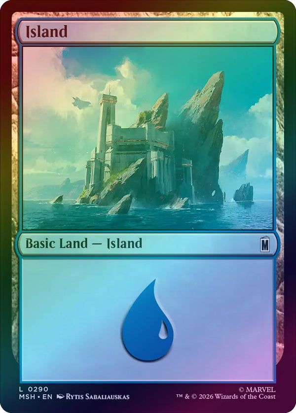 Island (290) (Foil) (MSH) (Pre-Order)