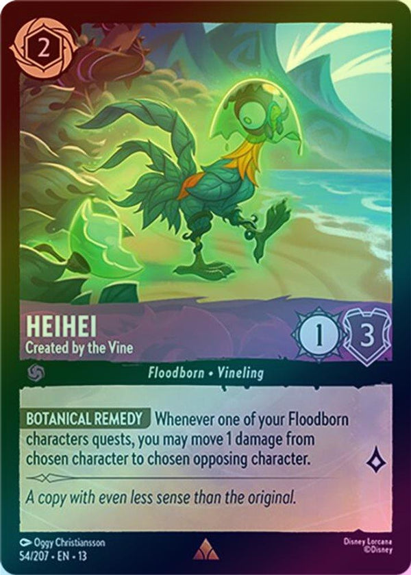 Heihei (Created by the Vine) - 54/207 - Rare (Foil)
