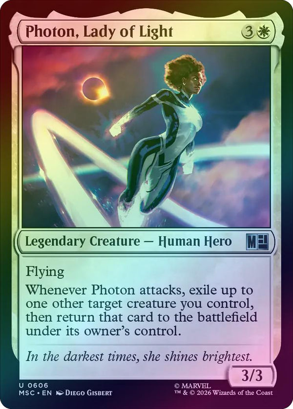 Photon, Lady of Light (Foil) (MSC)