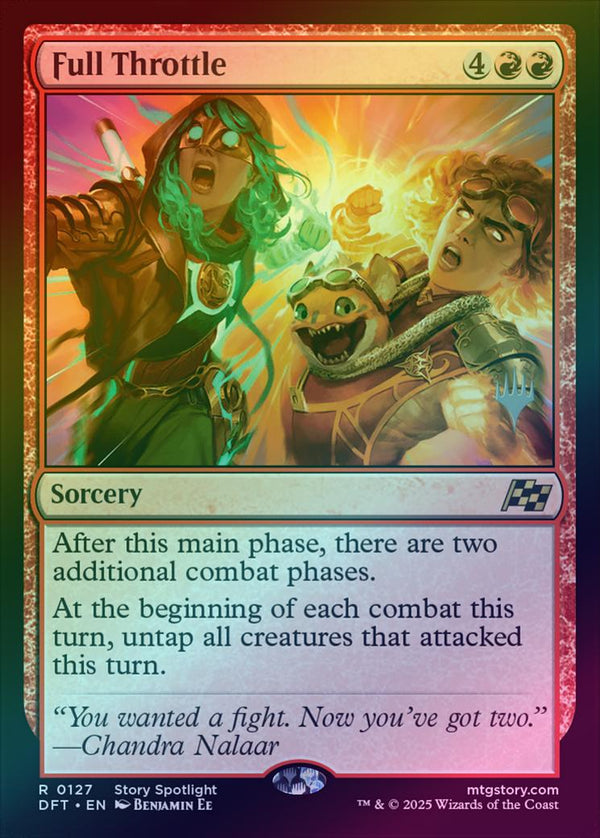 Full Throttle - Promo Pack (Foil) (PDFT)