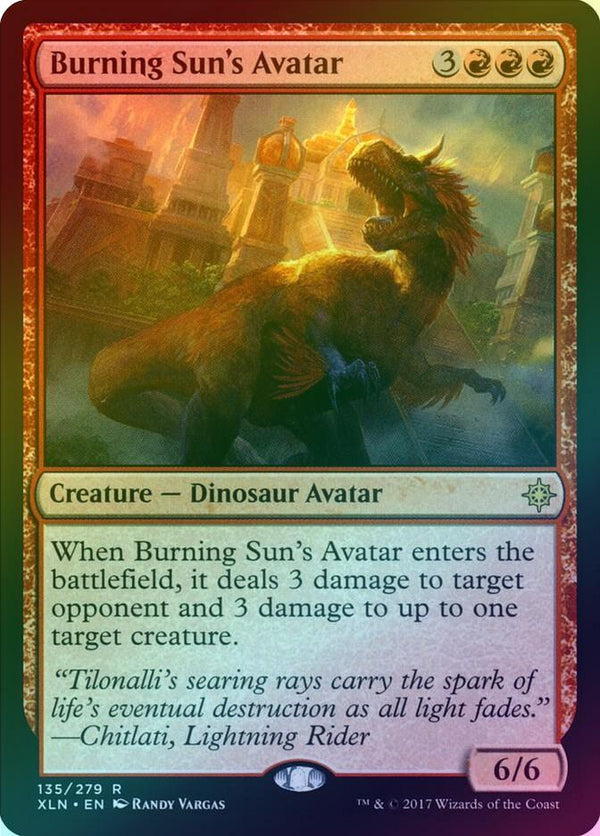 Burning Sun's Avatar (Foil) (XLN)