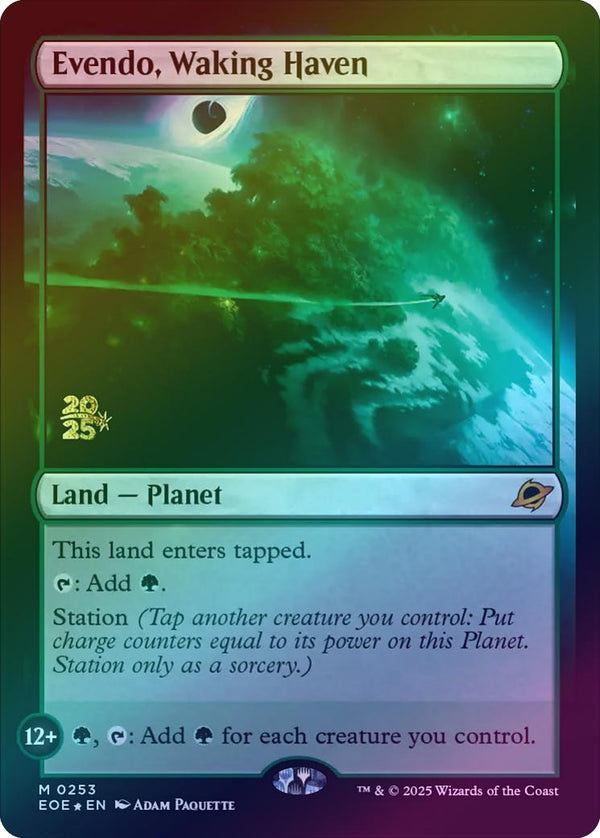 Evendo, Waking Haven - Prerelease Promo (Foil) (PEOE)