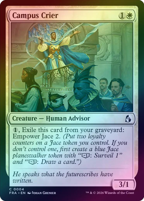 Campus Crier (Foil) (FRA)
