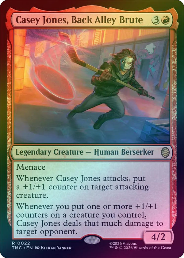 Casey Jones, Back Alley Brute (Surge Foil) (TMC)
