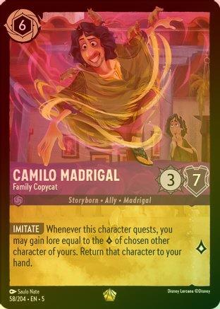 Camilo Madrigal (Family Copycat) - 58/204 - Legendary (Foil)