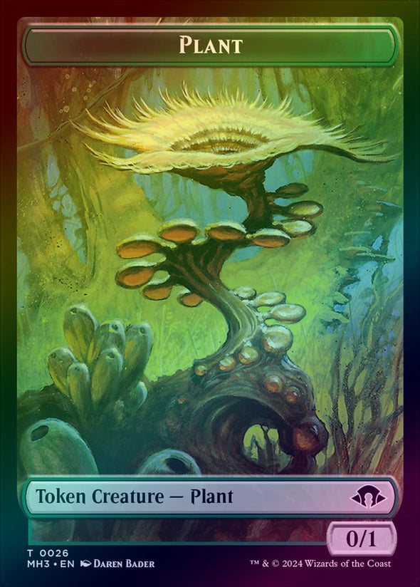 Plant Token (Foil) (TMH3)