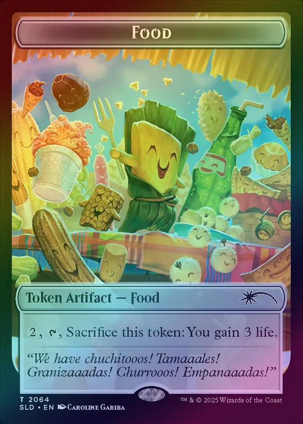 Food Token - Nuestra Magia (Rainbow Foil) (SLD)