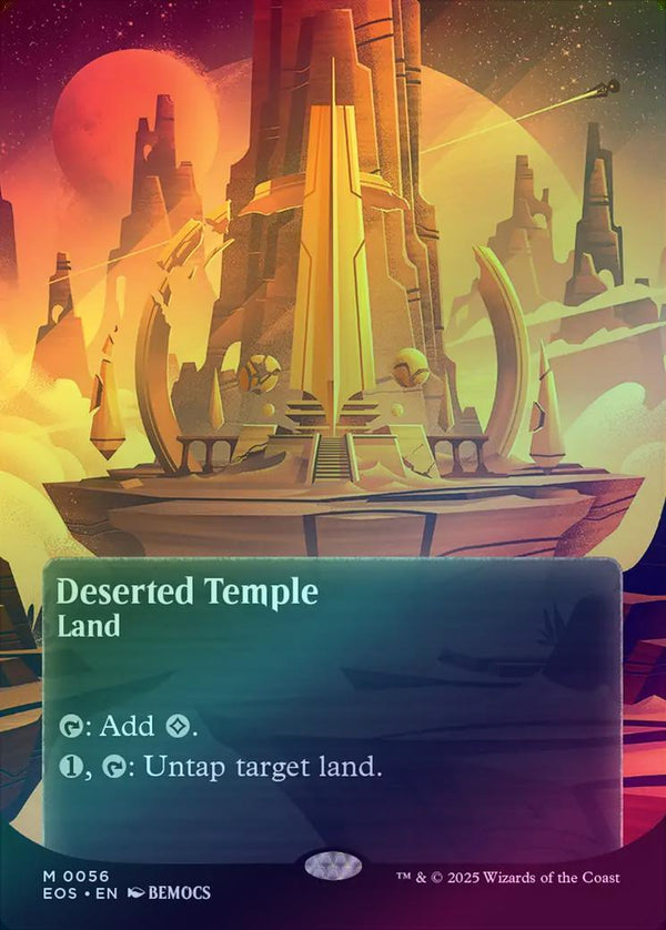 Deserted Temple - Borderless Poster (Foil) (EOS)