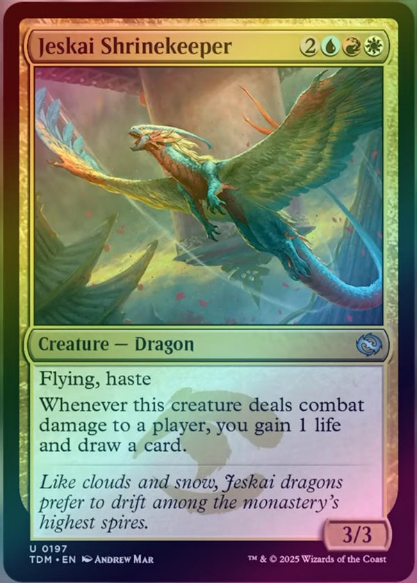 Jeskai Shrinekeeper (Foil) (TDM)