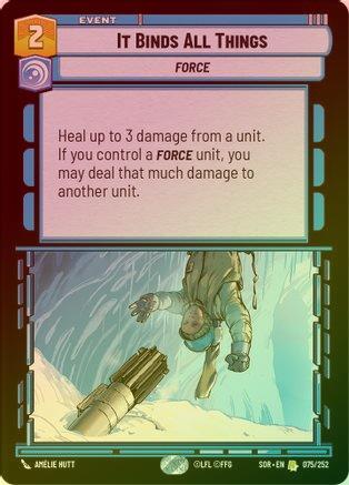 It Binds All Things - 075/252 - Rare (Foil)
