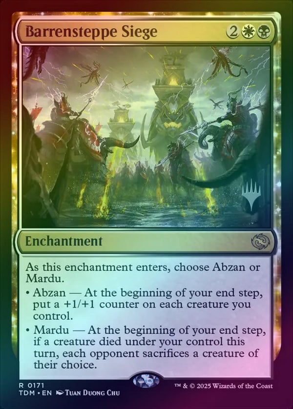 Barrensteppe Siege - Promo Pack (Foil) (PTDM)