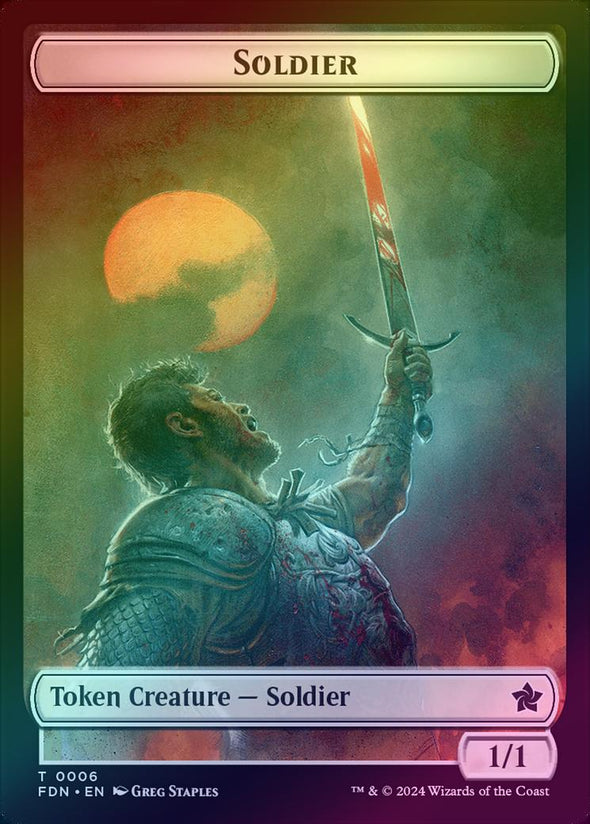 Rabbit (05) // Soldier Token (06) (Foil) (TFDN)