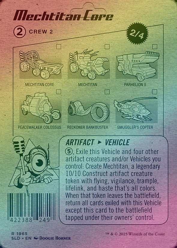 Mechtitan Core - Aether Drifters (Foil) (SLD)