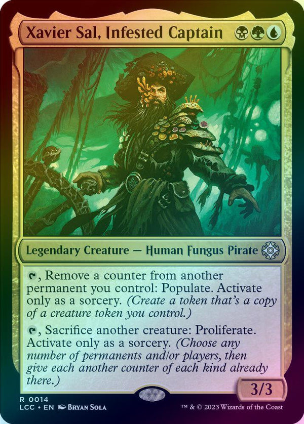 Xavier Sal, Infested Captain (Foil) (LCC)