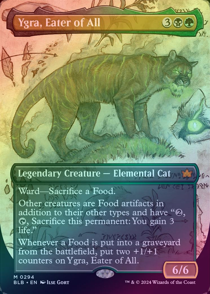 401 Games Canada - Ygra, Eater of All - Borderless (Foil) (BLB)