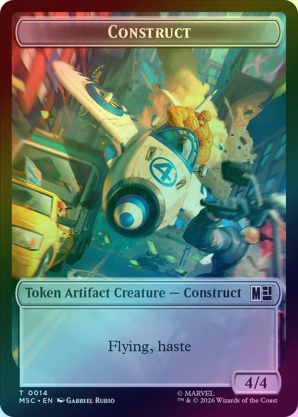 Goat // Construct Token (Foil) (TMSC)